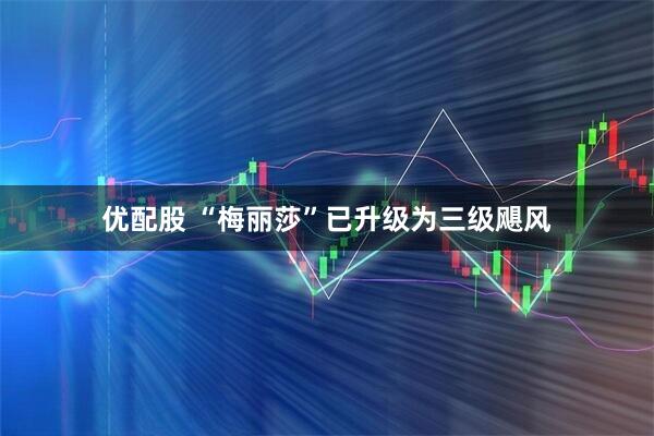 优配股 “梅丽莎”已升级为三级飓风